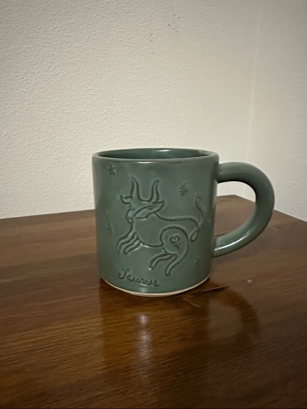 Urban Outfitters Taurus sage green mug - Picture 8 of 9